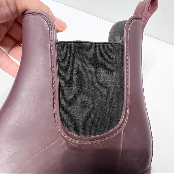Sam Edelman Tinsley Women’s Rain Boot Burgundy Size 9 - Picture 5 of 13